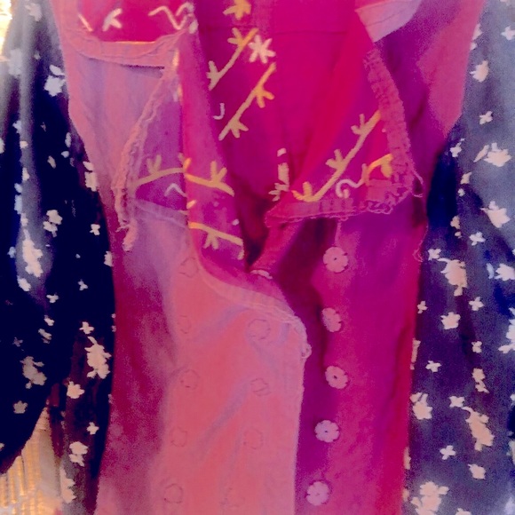 Weekend sale♥️♥️♥️ OOAK REVERSIBLE deep burgundy/yellow for the mp collector - Picture 1 of 16